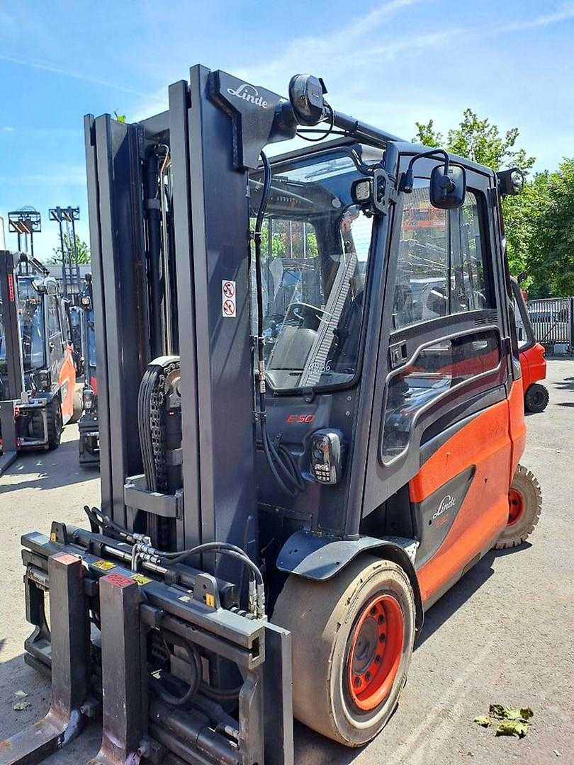Gabelstapler gebraucht LINDE E50HL ELEKTRO VIERRADFRONTSTAPLER (13051313)