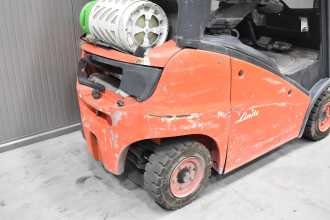 Gabelstapler gebraucht LINDE H 14 T - 01 /58998/ GAS VIERRADFRONTSTAPLER (13072575)