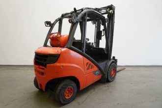 Gabelstapler gebraucht LINDE H 30 T EVO 393-02 GAS VIERRADFRONTSTAPLER (13024365)