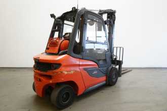 Gabelstapler gebraucht LINDE H 35 T 1202 GAS VIERRADFRONTSTAPLER (12999367)