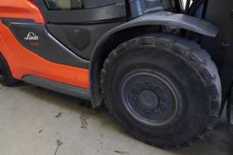 Gabelstapler gebraucht LINDE H 35 T 1202 GAS VIERRADFRONTSTAPLER (12999367)