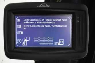 Gabelstapler gebraucht LINDE H 45 T EVO 394-02 GAS VIERRADFRONTSTAPLER (12990075)