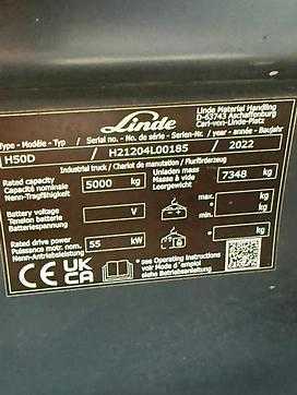 Gabelstapler gebraucht LINDE H 50 D DIESEL VIERRADFRONTSTAPLER (13066412)
