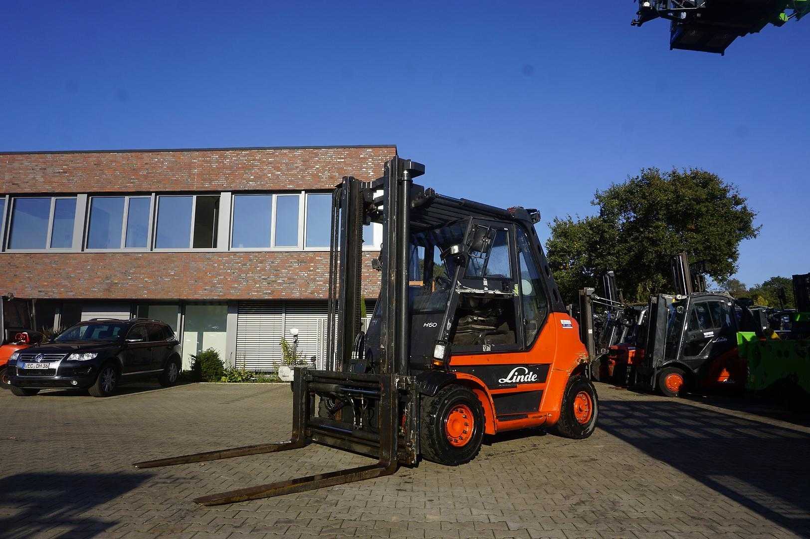 Gabelstapler gebraucht LINDE H 60D-03 - Zinkenverstellgerät DIESEL VIERRADFRONTSTAPLER (13074362)