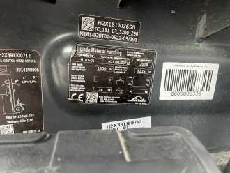 Gabelstapler gebraucht LINDE H18T-01 GAS VIERRADFRONTSTAPLER (13037640)