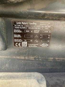 Gabelstapler gebraucht LINDE H20D600/1202 DIESEL VIERRADFRONTSTAPLER (12887897)