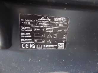 Gabelstapler gebraucht LINDE H25D DIESEL VIERRADFRONTSTAPLER (13069407)