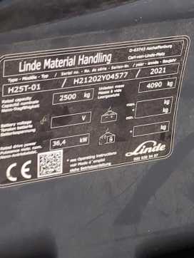 Gabelstapler gebraucht LINDE H25T-1202-01 GAS VIERRADFRONTSTAPLER (13057233)