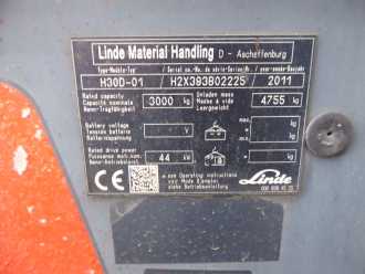 Gabelstapler gebraucht LINDE H30D-01 DIESEL VIERRADFRONTSTAPLER (13040874)