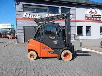 Gabelstapler gebraucht LINDE H30D-02 Triplex , side shift DIESEL VIERRADFRONTSTAPLER (12999445)