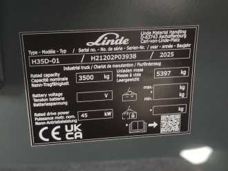 Gabelstapler gebraucht LINDE H35D-01/1202 DIESEL VIERRADFRONTSTAPLER (13066278)