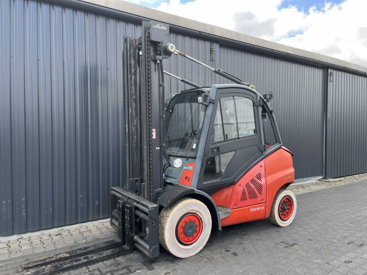 Gabelstapler gebraucht LINDE H45T-01 GAS VIERRADFRONTSTAPLER (13058664)
