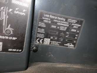 Gabelstapler gebraucht LINDE H50D-02-394 DIESEL VIERRADFRONTSTAPLER (13076020)