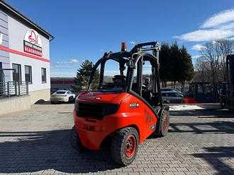 Gabelstapler gebraucht LINDE H50D-02 Triplex, fork positioner, side shift, heated seat DIESEL VIERRADFRONTSTAPLER (12796861)