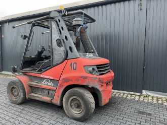 Gabelstapler gebraucht LINDE H60D-02 DIESEL VIERRADFRONTSTAPLER (13059006)