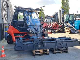 Gabelstapler gebraucht LINDE H80D-02 DIESEL VIERRADFRONTSTAPLER (13074790)