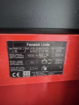 Gabelstapler gebraucht LINDE L 16 i ELEKTRO HOCHHUBWAGENDEICHSEL (13045197)