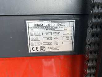 Gabelstapler gebraucht LINDE L12L ELEKTRO HOCHHUBWAGENDEICHSEL (13073450)
