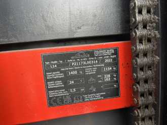 Gabelstapler gebraucht LINDE L14 ELEKTRO HOCHHUBWAGENDEICHSEL (13070224)