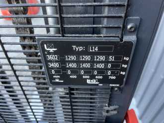 Gabelstapler gebraucht LINDE L14 ELEKTRO HOCHHUBWAGENDEICHSEL (13075974)