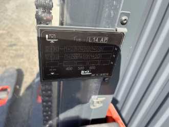 Gabelstapler gebraucht LINDE L14AP ELEKTRO HOCHHUBWAGENFAHRERSTAND (13065385)