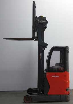 Gabelstapler gebraucht LINDE R 14 1120 ELEKTRO SCHUBMASTSTAPLER (13045234)