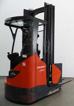 Gabelstapler gebraucht LINDE R 14 X 116-03 ELEKTRO SCHUBMASTSTAPLER (13053267) backdrop