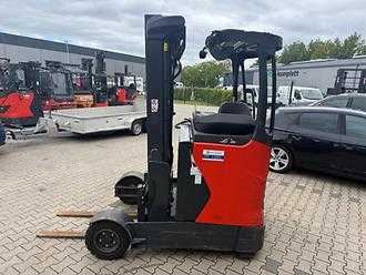 Gabelstapler gebraucht LINDE R 14G-01 - 2017er ELEKTRO SCHUBMASTSTAPLER (13042509) backdrop