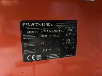 Gabelstapler gebraucht LINDE R10B-01 ELEKTRO SCHUBMASTSTAPLER (13038492)