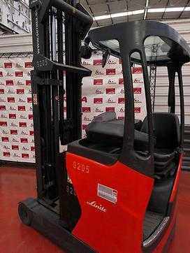 Gabelstapler gebraucht LINDE R14 1270 MM ELEKTRO SCHUBMASTSTAPLER (13008807)