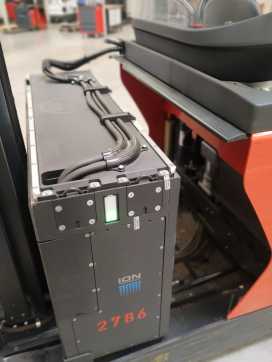 Gabelstapler gebraucht LINDE R14 ION ELEKTRO SCHUBMASTSTAPLER (13007695)