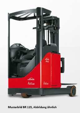 Gabelstapler gebraucht LINDE R14S ELEKTRO SCHUBMASTSTAPLER (13034236) backdrop