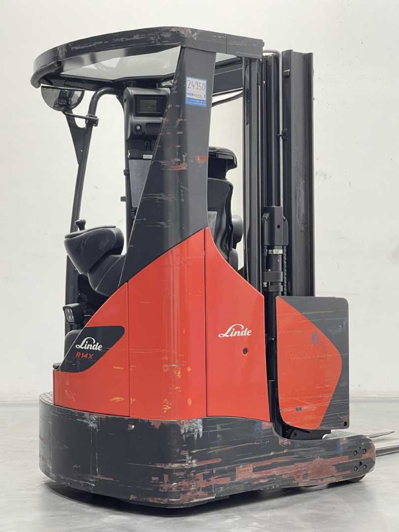 Gabelstapler gebraucht LINDE R14X-03-116 ELEKTRO SCHUBMASTSTAPLER (13063752)