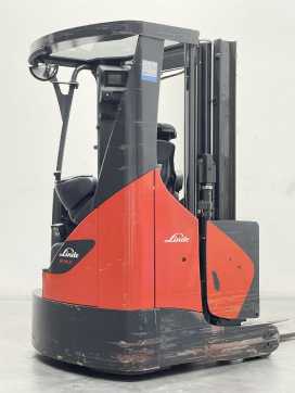Gabelstapler gebraucht LINDE R14X-03-116 ELEKTRO SCHUBMASTSTAPLER (13063754) backdrop