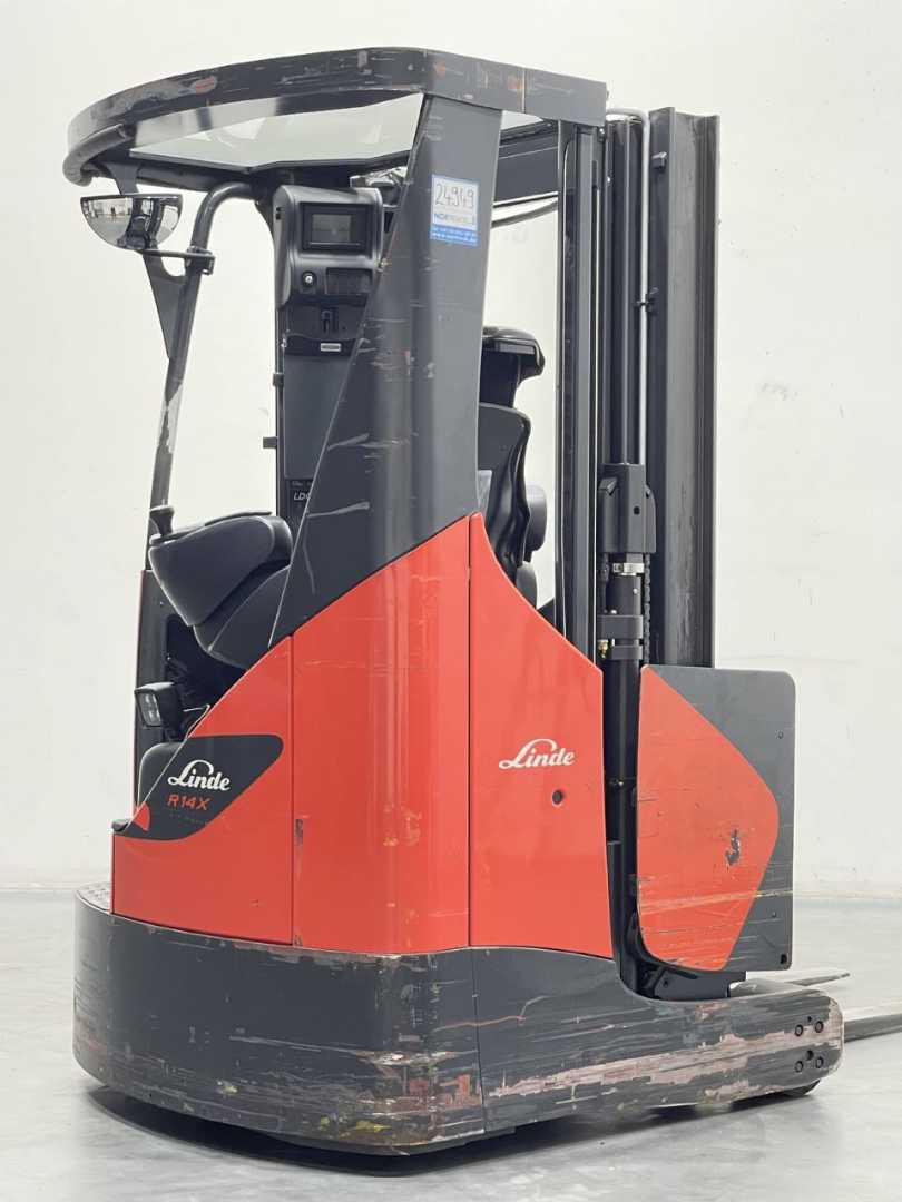 Gabelstapler gebraucht LINDE R14X-03-116 ELEKTRO SCHUBMASTSTAPLER (13063755)