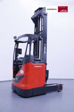 Gabelstapler gebraucht LINDE R16-1120-01 ELEKTRO SCHUBMASTSTAPLER (13034184) backdrop