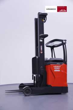 Gabelstapler gebraucht LINDE R16B-1120-01 ELEKTRO SCHUBMASTSTAPLER (13034181) backdrop