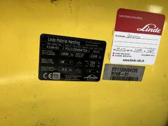 Gabelstapler gebraucht LINDE R16B ELEKTRO SCHUBMASTSTAPLER (13068311)