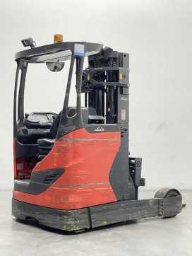 Gabelstapler gebraucht LINDE R20-01-1120 ELEKTRO SCHUBMASTSTAPLER (13070209) backdrop