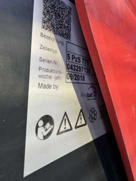 Gabelstapler gebraucht LINDE R20 -01Triplex Klammergabel ELEKTRO SCHUBMASTSTAPLER (13071967)