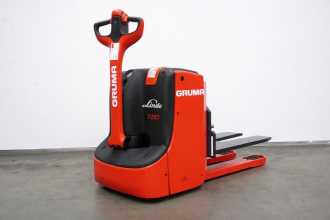 Gabelstapler gebraucht LINDE T 20 1152 ELEKTRO NIEDERHUBWAGENDEICHSEL (13003058) backdrop