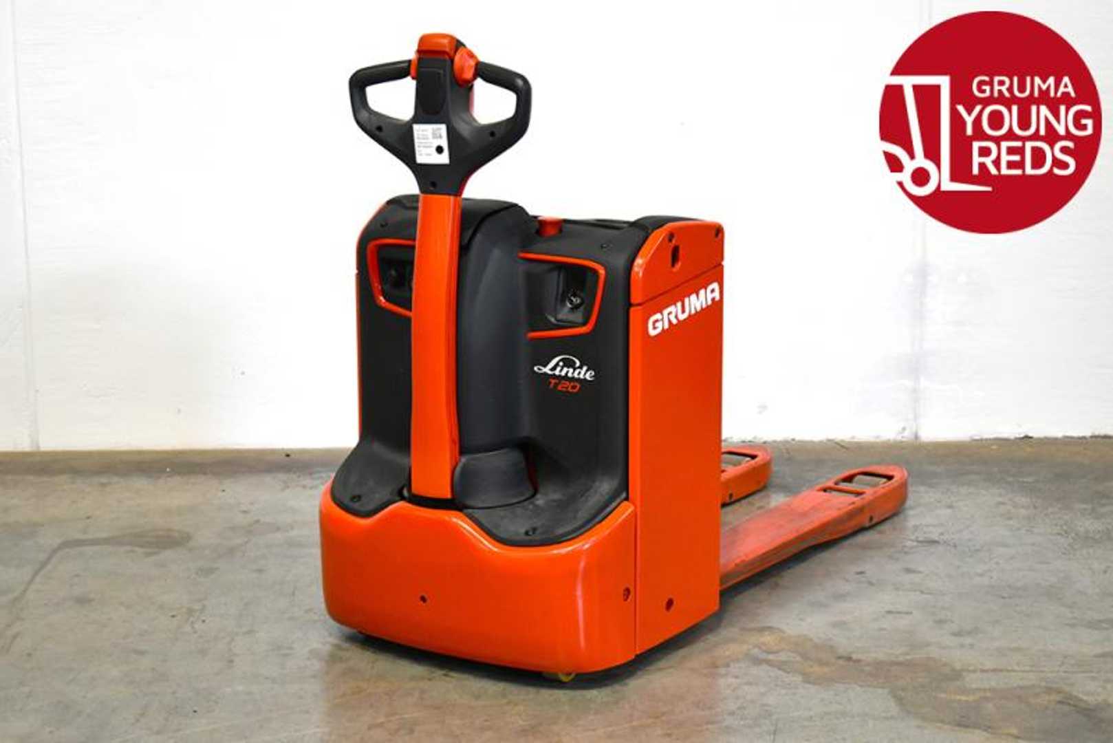 Gabelstapler gebraucht LINDE T 20 1155-00 ELEKTRO NIEDERHUBWAGENDEICHSEL (13041485)