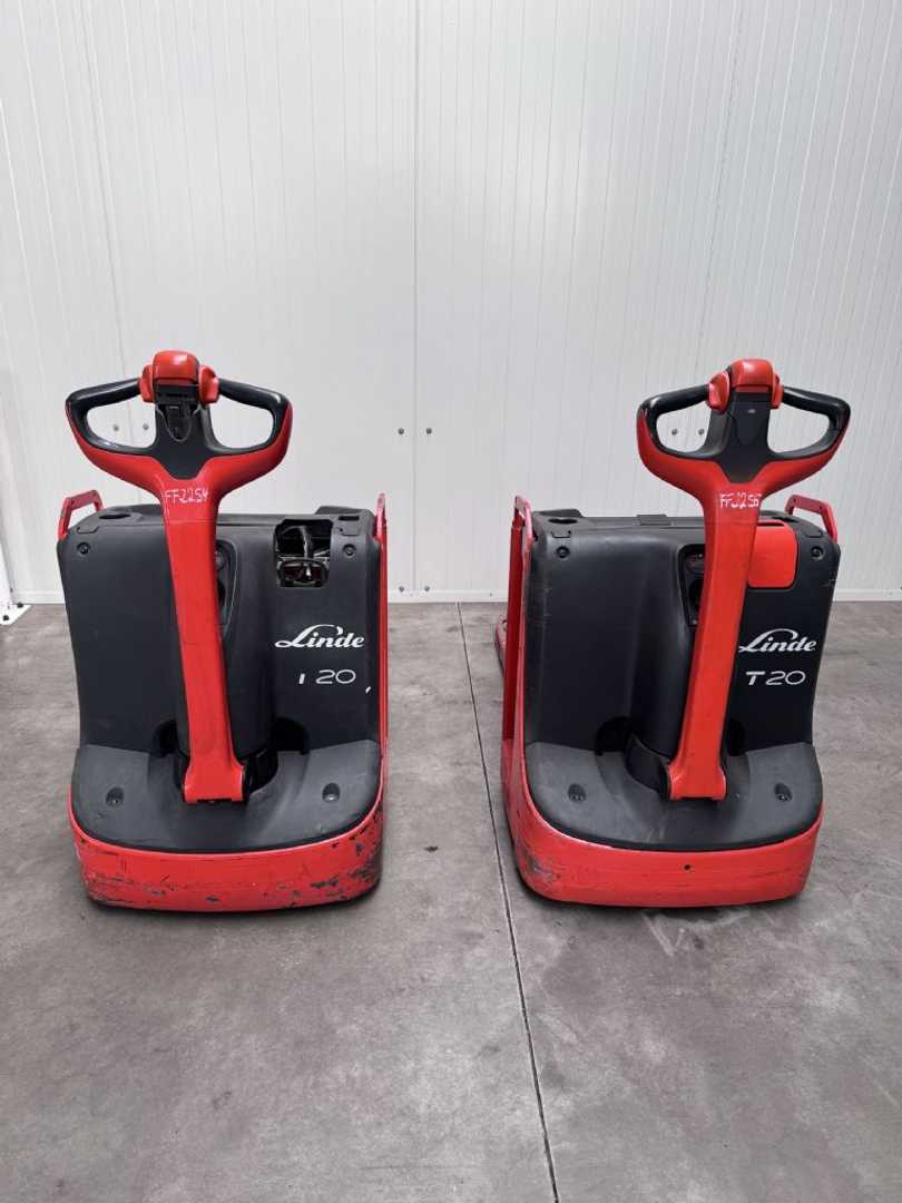 Gabelstapler gebraucht LINDE T 20 2 Stück im Paket ELEKTRO NIEDERHUBWAGENDEICHSEL (13036022)