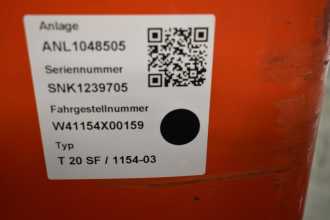 Gabelstapler gebraucht LINDE T 20 SF 1154-03 ELEKTRO NIEDERHUBWAGENFAHRERSTAND (13057439)