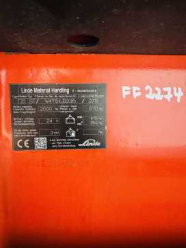 Gabelstapler gebraucht LINDE T 20 SF Batterie Bj.24 ELEKTRO NIEDERHUBWAGENDEICHSEL (13061812)