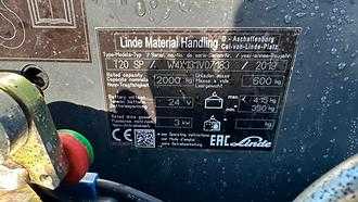 Gabelstapler gebraucht LINDE T 20 SP ELEKTRO NIEDERHUBWAGENFAHRERSTAND (13062017)