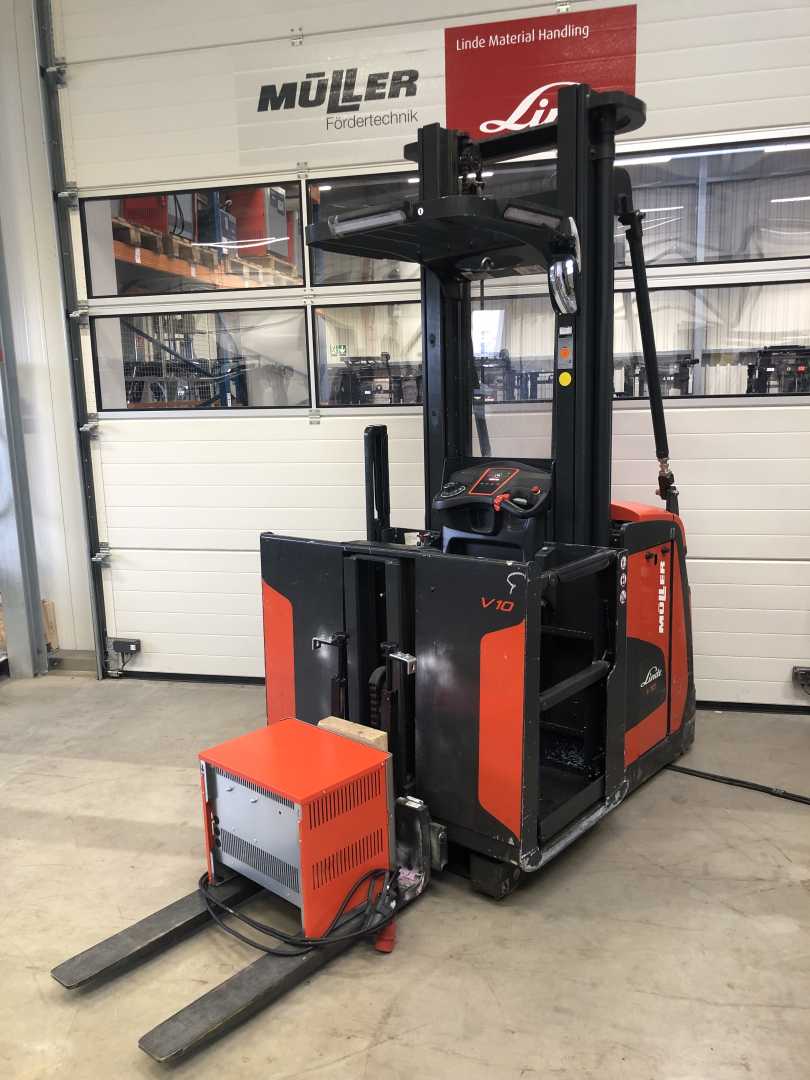 Gabelstapler gebraucht LINDE V10 ELEKTRO HOCHHUBKOMMISSIONIERER (12993212)
