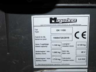 Gabelstapler gebraucht MAGAZINER EK 1100 ELEKTRO HOCHHUBKOMMISSIONIERER (13002839)