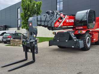 Gabelstapler gebraucht MAGNI RTH 8.51 DIESEL TELESKOPARMSTAPLER (13043843) backdrop