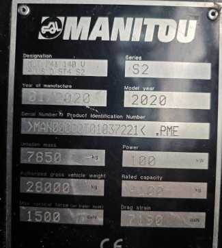 Gabelstapler gebraucht MANITOU MLT 741 140V+ ST4 S2 2020 PREMIUM WEITERE TELESKOPARMSTAPLER (13072791)